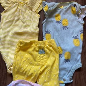 0-3month baby pineapple/ mama’s girl bundle